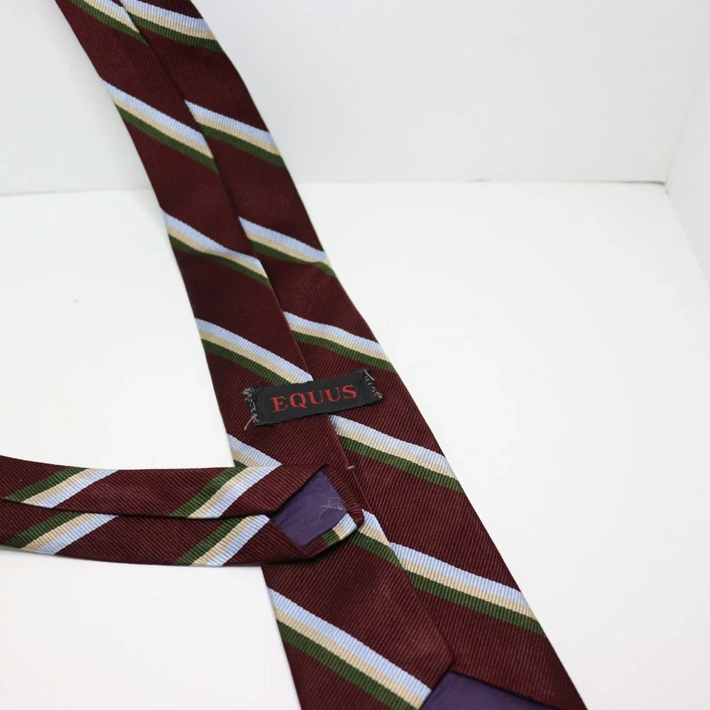 Equus striped necktie
